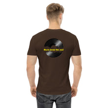 Load image into Gallery viewer, Music Heals the Soul - Men's staple tee