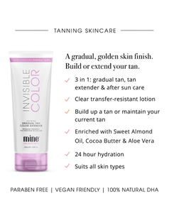 Minetan - Invisible Color Gradual Tan Lotion